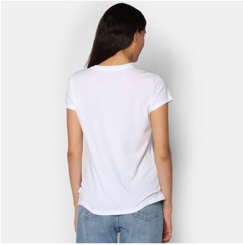 Blusa blanca con estampado nombre-img2